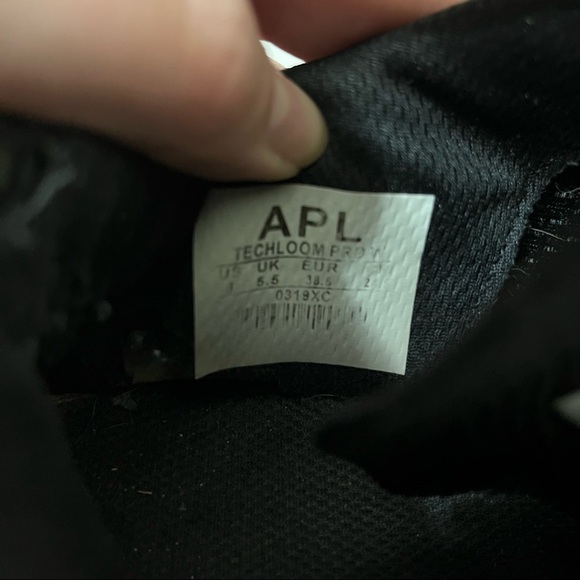 APL Techloom Pro X Hickies Black Sneaker Size 8 - Picture 13 of 13
